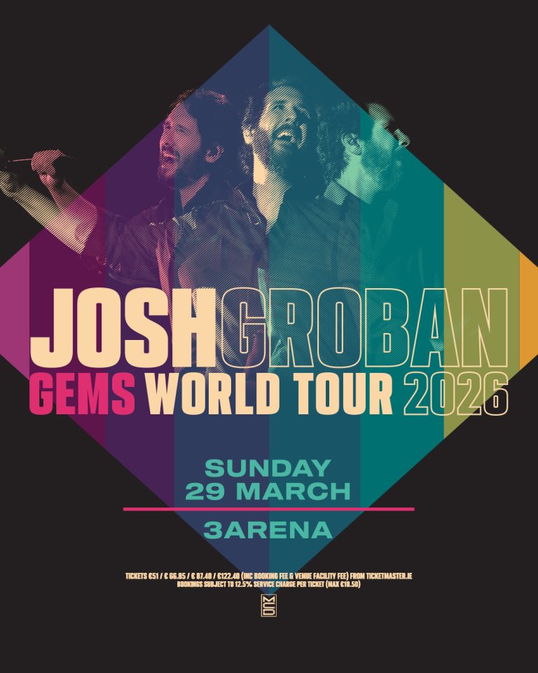 Josh Groban concert tour poster 2026